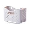 Cesta de lavandería plegable, cesta de almacenamiento para ropa sucia, cesta de lavandería grande para colgar en la pared del baño del hogar