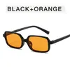Gafas de sol de caja pequeña de moda para hombre, nuevas, transfronterizas, estilo Ins, cóncavas, retro, a la moda, gafas para usar, mujer