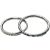 Anillo de Nariz de Aleación de Titanio G23 Transfronterizo Europeo y Americano Titanio Incrustado con Diamantes de Colores Anillo sin Costuras Pendientes de Espiral Piercing para Nariz Joyería