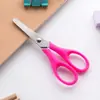 Tesoura Artesanal DIY, Material Escolar para Estudantes, Tesoura de Escritório de Aço Inoxidável, Ferramentas Domésticas para Cortar Papel, Conjunto de Tesouras Cartoon para Artes