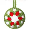 Nova Estação Independente Europeia e Americana Moda de Natal Bola de Natal Pura Feita à Mão Tricô Decoração de Festa Enfeites Pendurados para Comércio Exterior Transfronteiriço