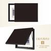 Caja de Medidor Eléctrico Moderna Minimalista Pintura Decorativa para Sala de Estar, Blanco y Negro, Cubierta sin Taladro para Caja de Interruptor Eléctrico, Cubierta de Pintura Colgante para Caja de Distribución