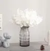 Simulación de 16 cabezas de hoja de eucalipto para fotografía de bodas, pared de fondo de planta, flor artificial, hoja de lysimachia, arreglo floral verde, Amazon