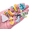 Funda para Teléfono Móvil de Comercio Electrónico Transfronterizo de Playa de Verano Flor de Zapato Pegatina para Refrigerador Pegatina Decorativa Plana Accesorios de Bricolaje Pegatina Adhesiva Suave de PVC