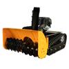 Fabricante de Máquina de Remoção de Neve com Esteira por Controle Remoto Pequena Exportação Ce Epa Equipamento de Remoção de Neve Autopropelido Máquina de Remoção de Neve por Controle Remoto