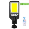 Luminária de Rua LED Solar para Exterior Jardim Pátio Sensor Luz de Parede Iluminação de Estrada Rural Luz de Atmosfera para Cerca
