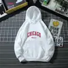 Moletom Transfronteiriço para Mulheres 2025 Outono Inicial Novo Carta Forrado com Fleece com Capuz Estilo Coreano Solto Casual Jaqueta Top Peça Única Lote