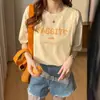 Ropa de lactancia de manga corta Camiseta de mujer embarazada ropa de lactancia de verano Camiseta para uso exterior de medio manga ropa posparto de primavera y verano