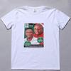 Camisa electoral africana de sublimación de poliéster 2022, cuello redondo, traje electoral presidencial, camisa publicitaria desechable de poliéster puro.