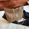 Comércio Exterior 2025 Moda Moda Bolsa Tote de Grande Capacidade Bolsa de Ombro Transversal Feminina Moda Grande Capacidade