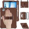 Nueva funda protectora adecuada para iPad Pro13 Air6 de 11 pulgadas con soporte giratorio, funda protectora plana de silicona anticaídas