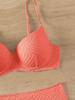 2025 Europa y Estados Unidos comercio exterior transfronterizo Amazon tendencia estampado cuello halter sexy bikini dividido encaje aguas termales