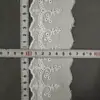Tecido de Renda Rayon 3-7cm Bordado Perfurado Roupas Renda Lingerie Roupas Infantis Acessórios de Renda Pode Ser Tingido