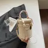 Bolso de Mano de Oficina Súper Popular para Mujer, Nuevo Bolso Cubo de Hombro a Cuadros Moda Primavera 2026, Bolso Cruzado para Teléfono
