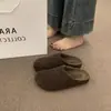 Diadema de Lana Estilo Hada Suave Retro Zapatillas Estilo Nuevo 2026 Zapatos Birkenstock que Aumentan la Altura Zapatillas Medias de Ponerse Fácilmente