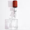 Botella Dispensadora de Perfume Transparente Botella de Perfume Botella Vacía 15ml Botella de Perfume de Vidrio Botella Dispensadora de Spray a Presión Cuadrada