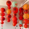 Nuevas Linternas de Papel para el Festival de Primavera, Decoraciones de Linternas de Año Nuevo, Linternas de Boda, Decoración de Habitación de Boda, Accesorios Fotográficos de Estilo Antiguo, Linternas de Palacio, Linternas de Papel