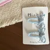 Nuevo Clip para el Cabello de Niños con Lazo de Cinta Simple en Forma de Corazón, Goma para el Cabello, Pasador, Pinza BB, Banda Elástica