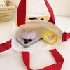 Bolso de Lona ins Bolso para Niños Estilo Coreano Cartera Pequeña Graffiti Hombro Portátil Dibujos Animados Accesorios Bolso Lindo LOGO