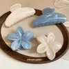 Pinza para el Cabello de Flor Plegada de Gradiente Acrílico de Doble Cara 2026 Nueva Moda Pinza de Tiburón Fresca Accesorio de Cabello de Alta Gama para Mujeres