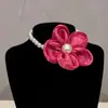 Collares para Mascotas Transfronterizos, Collares de Perlas para Gatos, Collares de Moda con Flores, Accesorios Estilo Princesa para Perros, Joyería Personalizada para Mascotas
