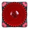 Ventilador de chassi de 15 lâmpadas Ventilador luminoso de 12 cm Ventilador ultra silencioso Ventilador de refrigeração de 12 cm Ventilador de resfriamento 12025