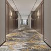 Alfombra de Pasillo de Hotel Nuevo Estilo Chinoiserie Impresión de Nylon 800g Engrosada Ignífuga B1 Resistente a Manchas en el Suelo Alfombra de Pasillo