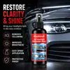 Líquido Antiamarilleamiento para Faros de Coche KineShineX, Líquido Reparador de Oxidación y Amarilleamiento de Faros, Renovación, Limpieza y Brillo de Cubiertas de Faros