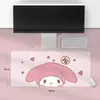 Alfombrilla de ratón linda de dibujos animados, alfombrilla extragrande de cuero PU resistente a las manchas, alfombrilla para escritorio de computadora de niña, alfombrilla impermeable para escribir para imprimir