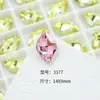 Diamante para Uñas con Forma de Caracola y Base Puntiaguda Dongzhou, Diamante para Uñas Flash con Forma Especial, Diamante Pegajoso para Uñas, Venta al por Mayor