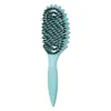 Peine de Estilo Bouncing Curl Definition de Nuevo Estilo Transfronterizo Peine de Peluquería Peine Masajeador Peine de Meridianos Peine Hueco Trasero en Forma de S