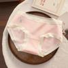 Categoría A Algodón para Bebé Ropa Interior sin Costuras para Niña Algodón Puro para Mujer Delicado con la Piel Transpirable Entrepierna con Capas Calzones Antibacterianos 7a de Cintura Media para Mujer