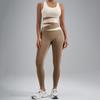 Traje de Yoga de Amazon Transfronterizo a Juego Color Melocotón Ajustado Antivibración Alta Elasticidad Traje Deportivo de Fitness Set de Dos Piezas para Mujer