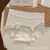 Braguitas de algodón puro a cuadros, estilo niña, antibacterianas 10A, con refuerzo de algodón, cómodas y amigables con la piel, anti-exposición, no se enrollan, de alta elasticidad, tipo triángulo