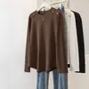 Ropa nueva para mujer talla grande: top sencillo, casual, a la moda, de corte holgado y favorecedor, con adornos de cuentas y un tejido suave y agradable para la piel