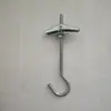Gancho de expansión para avión clip de orquídea galvanizado gancho de hierro tipo paraguas pared de ladrillo hueco panel de yeso expansión hueca