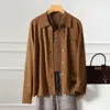 Camisas de Diseñador para Mujer, Prendas Exteriores Populares, Prendas de Punto, Cárdigans, Suéteres, Tops de Hilo Yangzi de Hilo Fino 2026
