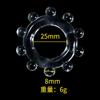 Anillo Masculino de Silicona con Doble Fila de Cuentas Externas Anillo de Cuentas en Cuentas Envolvente Sexy para Dedo Anillo Sexy para Dedo Manga Sexy Anillo de Cuello Cis