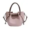 Bolsa de Mão de Nicho Estilo Coreano, Bolsa Transversal, Bolsa de Mão Feminina Tendência, Bolsa Versátil da Moda para o Dia a Dia, Bolsa de Ombro Estilo Balde com Textura