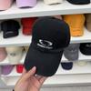 Boné de Baseball Tendência de Rua da Coreia do Sul Bordado com Letras Aba Larga Feminino Top Macio Grande para Cabeça Novos Chapéus 2025