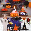 Murciélago Araña Fantasma de Papel Bandera de Halloween Decoración Colgante Decoración de Halloween DIY Decoración para Colgar en la Ventana