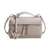 Bolso de Mano con Patrón de Lichi de Nuevo Estilo Transfronterizo Lonchera Bolsa Cuadrada Pequeña Bolso de Hombro Cruzado de Color Sólido de Alta Gama de Nicho Coreano de Moda