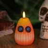 Decoraciones de Halloween Búho Divertido Calabaza Brillante Luz de Noche Accesorios de Ambiente para Fiestas Decoraciones de Escritorio