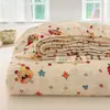 Sábana bajera de gasa de doble capa, pieza única, para uso doméstico, ropa de cama, protector de colchón, adecuado para dormitorios estudiantiles, tamaño individual, sábana y colcha antideslizantes
