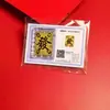 Set de Pegatinas Doradas para Teléfono Pegatinas de Oro Puro 999 para Teléfono con Adhesivo al Dorso Pegatinas de Moda al por Mayor para Riqueza y Fortuna