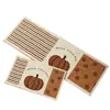Tapete de Cozinha Duas Peças Absorvente de Óleo Resistente à Sujeira Doméstico Banheiro Vaso Sanitário Antiderrapante Resistente ao Desgaste Carpete Fácil de Limpar Tapete para Pés