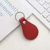 Pingente de Chaveiro de Couro em Forma de Gota Transfronteiriço Chaveiro de Carro Acessório de Bolsa Acessório Multifuncional DIY