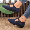 Zapatos Elegantes de Punta Fina de Talla Grande para Mujer 2025 Otoño Nuevo Cuero Suave Zapatos de Tacón Bajo Estilo Hada Zapatos Mary Jane