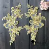Acessórios de véu de noiva com acabamento em renda, acessórios de renda feitos à mão, suprimentos para artesanato DIY, relevo ultrassônico, outros