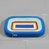 Placa Arranhador Sonhadora Céu Estrelado Azul Brilhante Transfronteiriça, Cama para Gato, Resistente ao Desgaste, Não Solta Pelo, Resistente a Arranhões, Placa Arranhadora Integrada com Corda de Cânhamo, Grande